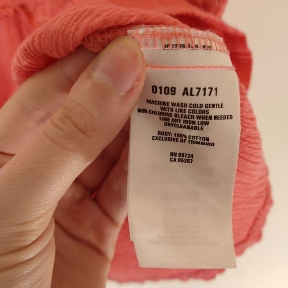 Columbia Woman's Chic Pink Ruffle Sleeveless Top M - Picture 4 of 6